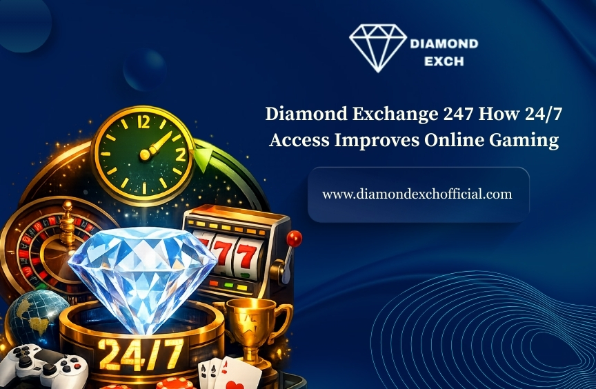 Read more about the article Diamond Exchange 247: How 24/7 Access Improves Online Gaming