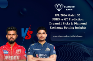 Read more about the article IPL 2026 Match 55 – PBKS vs GT Prediction, Dream11 Picks & Diamond Exchange Betting Insights