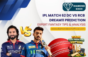 Read more about the article IPL Match 62 DC vs RCB Dream11 Prediction – Expert Fantasy Tips & Analysis