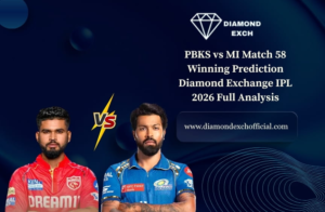 Read more about the article PBKS vs MI Match 58 Winning Prediction: Diamond Exchange IPL 2026 Full Analysis