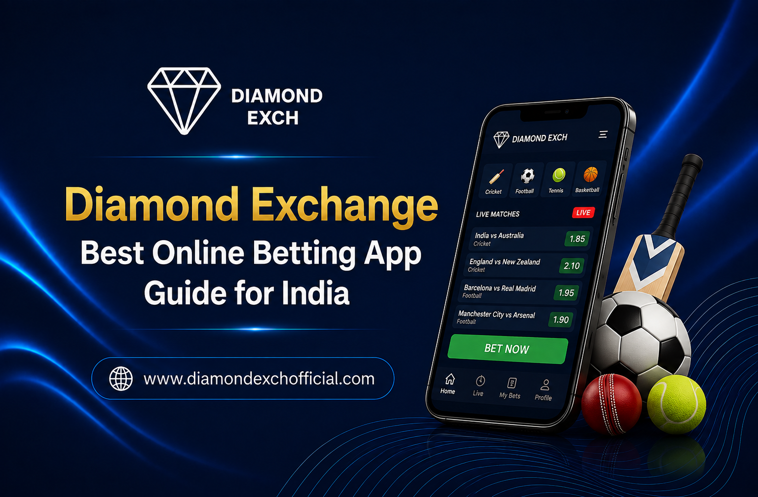 Read more about the article Diamond Exchange Best Online Betting App Guide for India